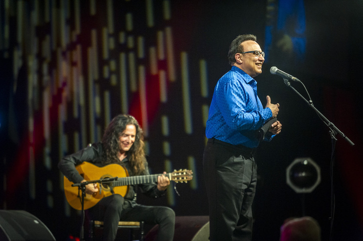 Michel Camilo y Tomatito, en el Festival de Jazz de Gasteiz.
