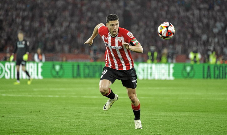 De Marcos ejercerá esta temporada el rol de primer capitán del Athletic tras la marcha de Muniain.