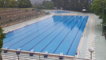 Piscina exterior de Artxanda.