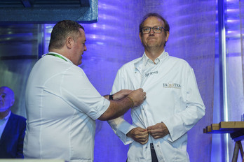 Igor Arregik eskuratu du Jakiteako kalitate onenaren aurtengo saria.