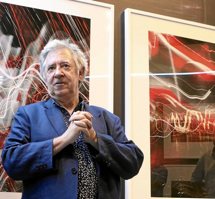 Darío Urzay, en la muestra.