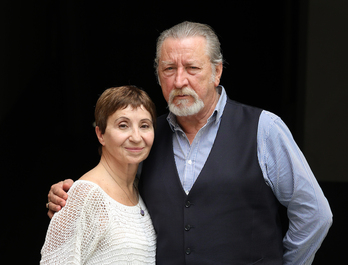 Robert Guédiguian y Ariane Ascaride.