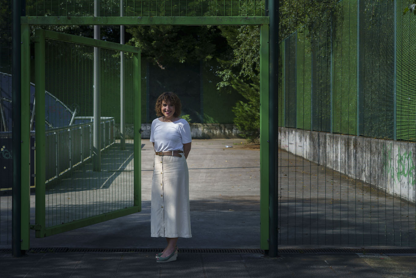 Amaia Arregi psikologoa eta psikogerontologoa da. (Jon URBE/FOKU)