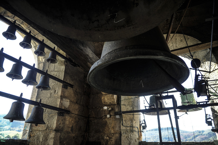 El proyecto de la Fundación Clima/Klima Fundazioa plantea que las campanas de Nafarroa se conviertan en un sistema de alerta de altas temperaturas.