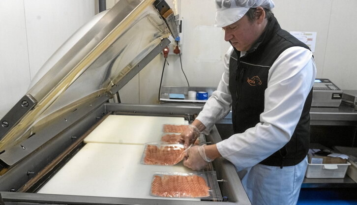 Imagen de archivo de Keia, una empresa de Leioa dedicada al ahumado de pescado.