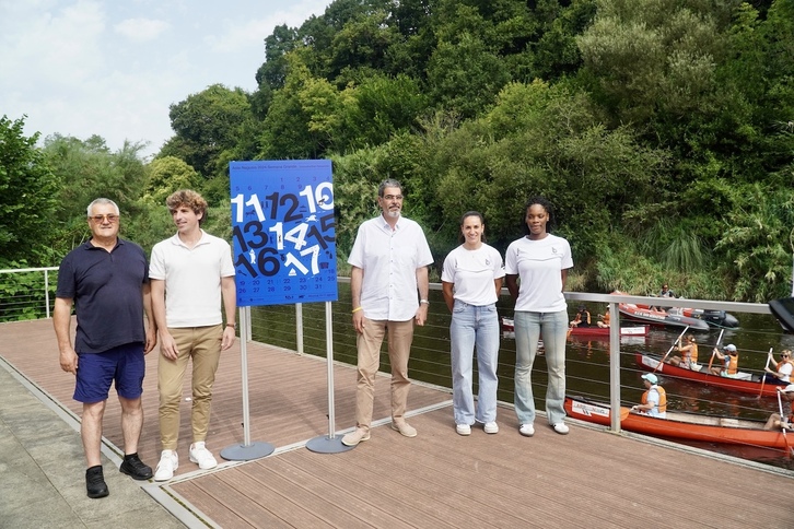 Donostiako Aste Nagusiaren aurkezpena egiteko prentsaurrekoa. 