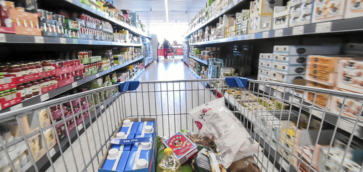 Los alimentos figuraron entre los productos que más vieron incrementados sus precios.