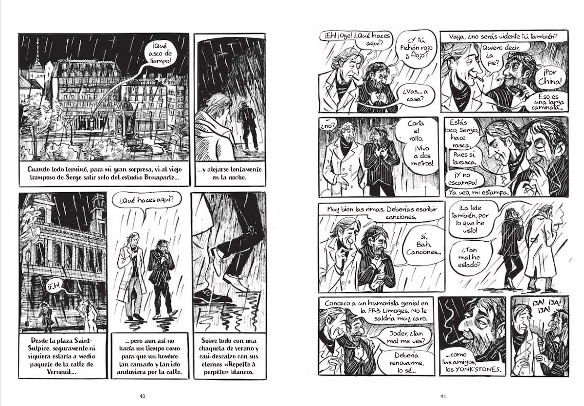 Viñetas sobre Gainsbourg. (EDITORIAL LUNWERG)