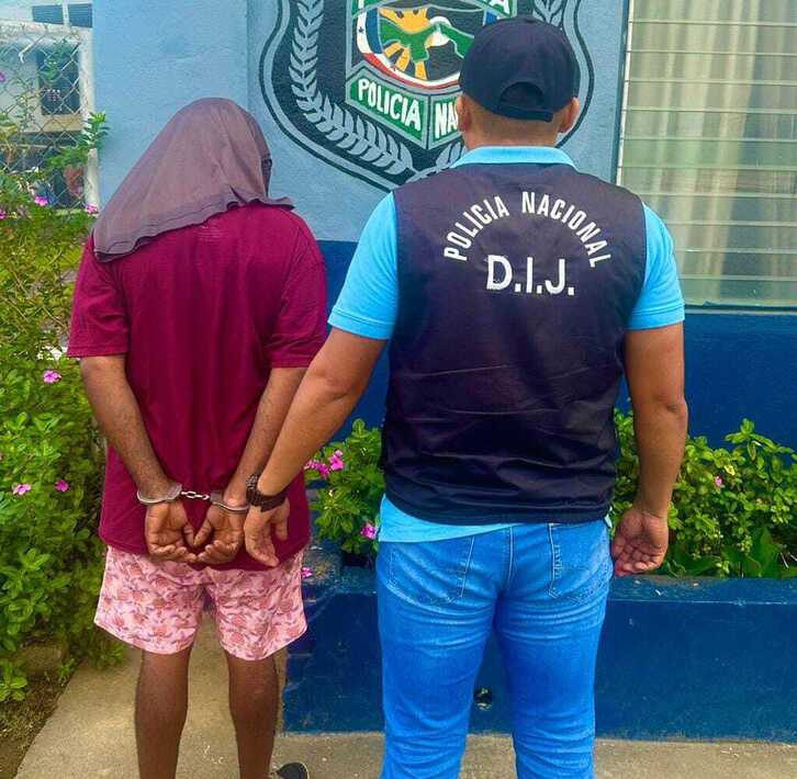 Imagen del arresto, publicada por la Procuraduría General de Panamá.