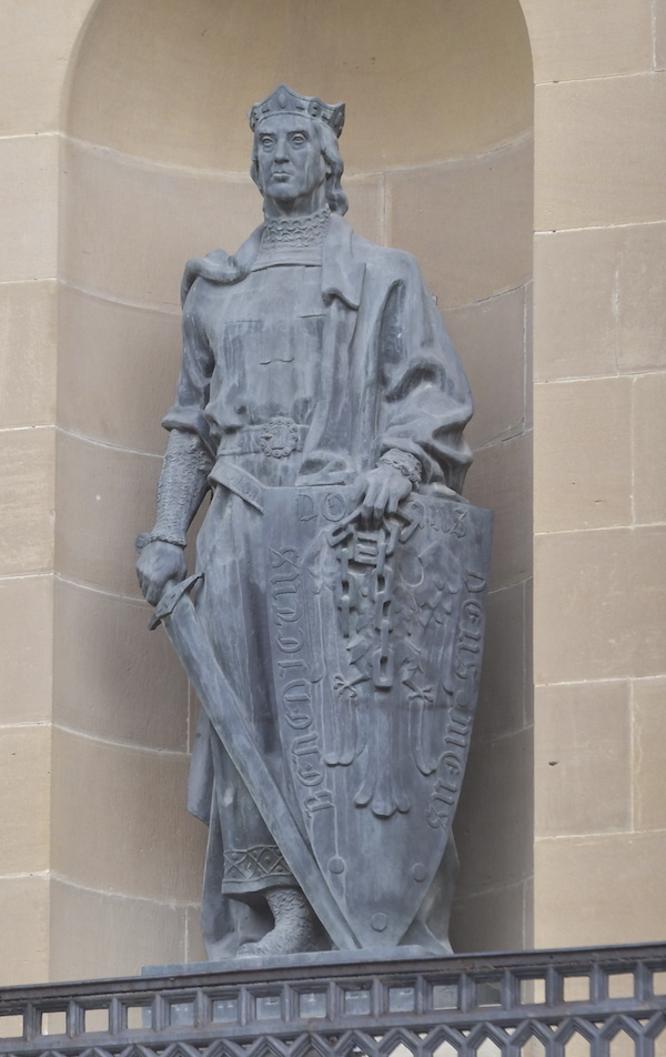 Pese a su fama de gran guerrero, con Sancho el Fuerte se perdió la Nafarroa marítima a manos de Castilla. (Idoia ZABALETA/FOKU)