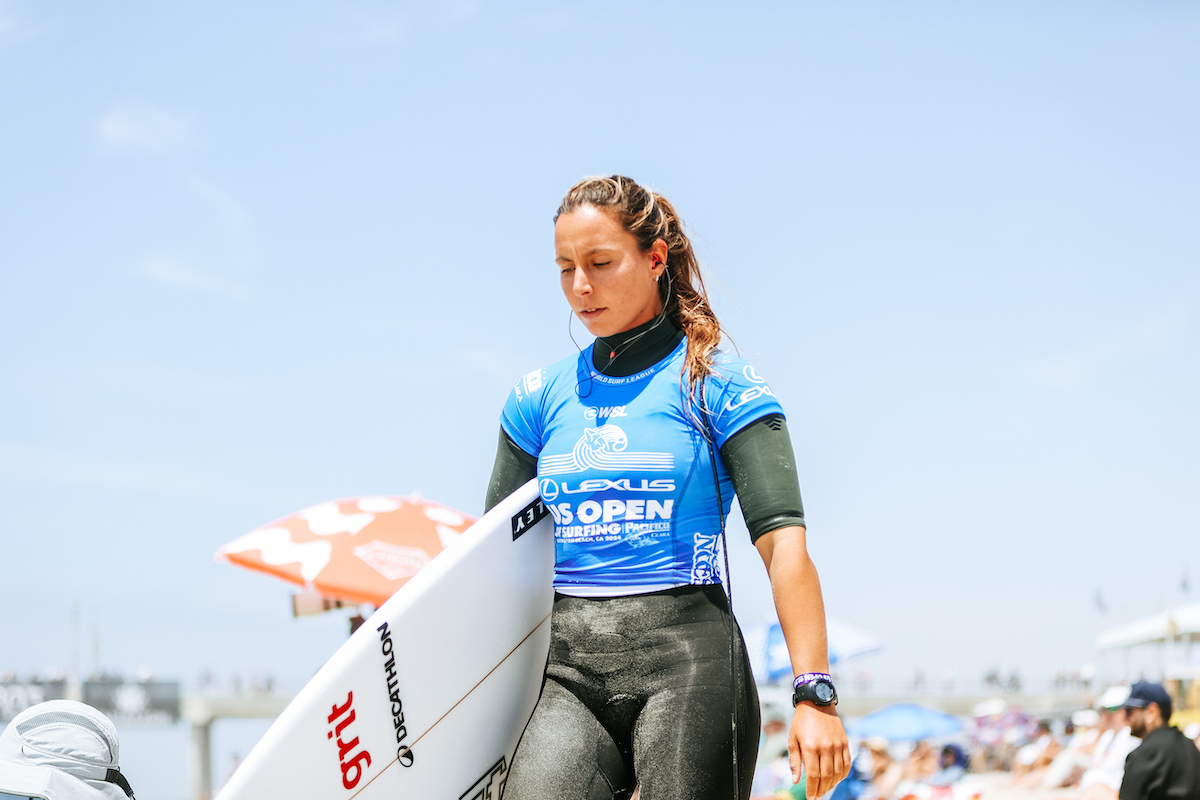 Ariane Ochoa, Kalifornian. (WORLDSURFLEAGUE.COM)