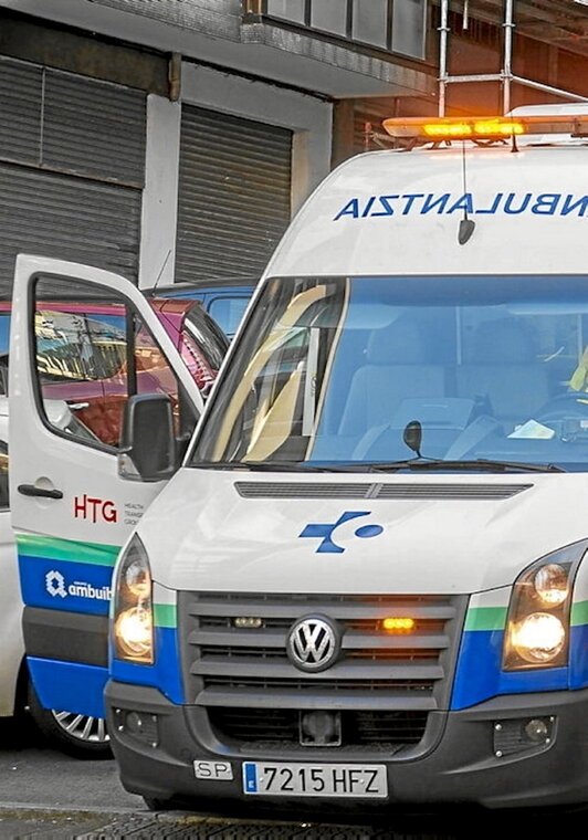 Imagen de archivo de una ambulancia.