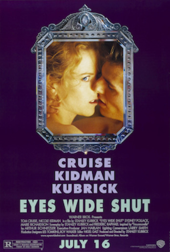 Cartel promocional de ‘Eyes wide shut’.