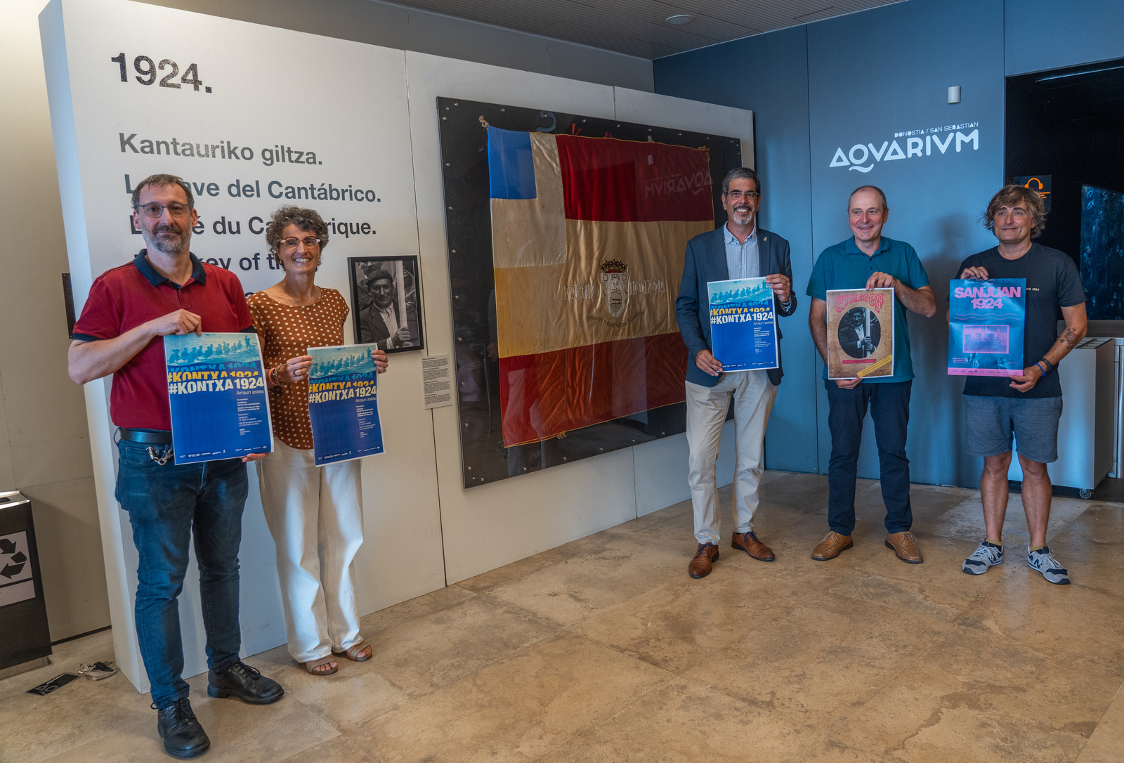 Donostiako #KONTXA1924 egitasmoaren aurkezpena.