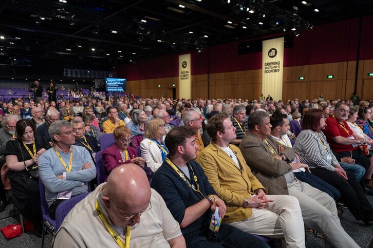 Congreso anual del SNP en Edimburgo.