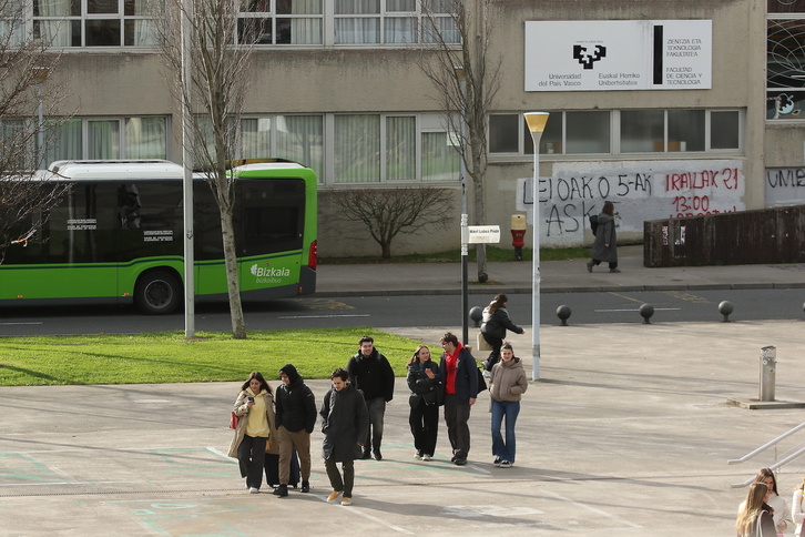 Imagen de archivo del campus de Leioa de la UPV-EHU.