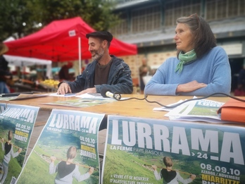 Lurrama aurkezpena 2024