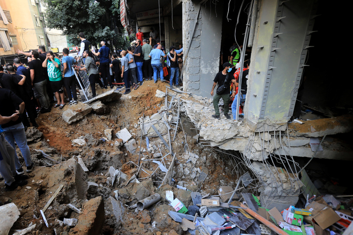 Israel ha bombardeado Beirut causando decenas de muertos.
