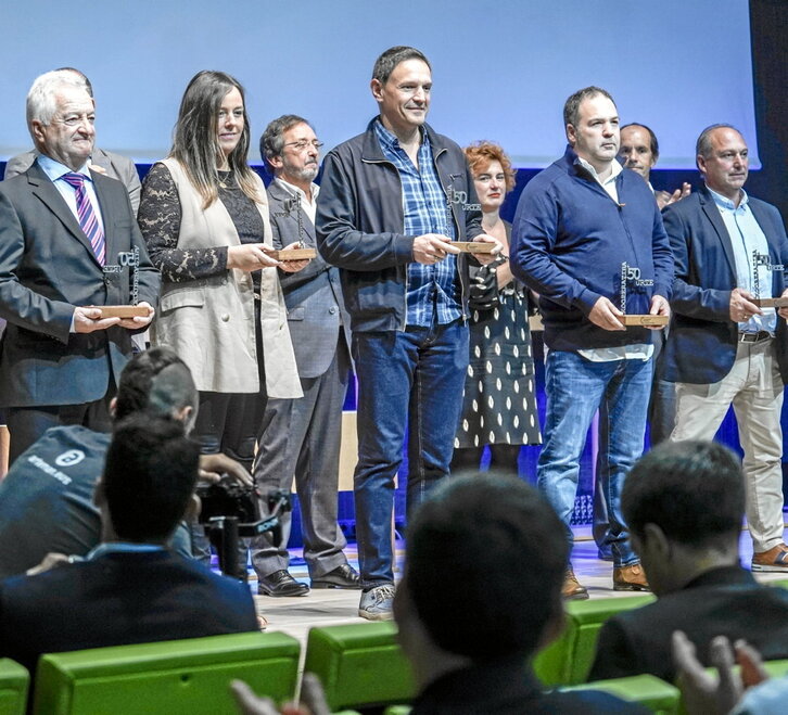 Acto de Kooperatiben Kontseilua, ayer, en Bilbo.