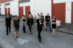 Imagen de la banda al completo.