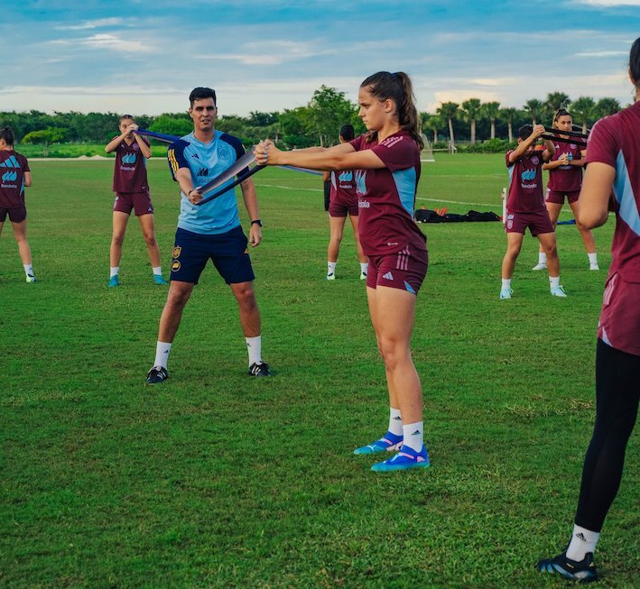 Agirrezabala y Vega se encuentran en República Dominicana con la selección española (RFEF).