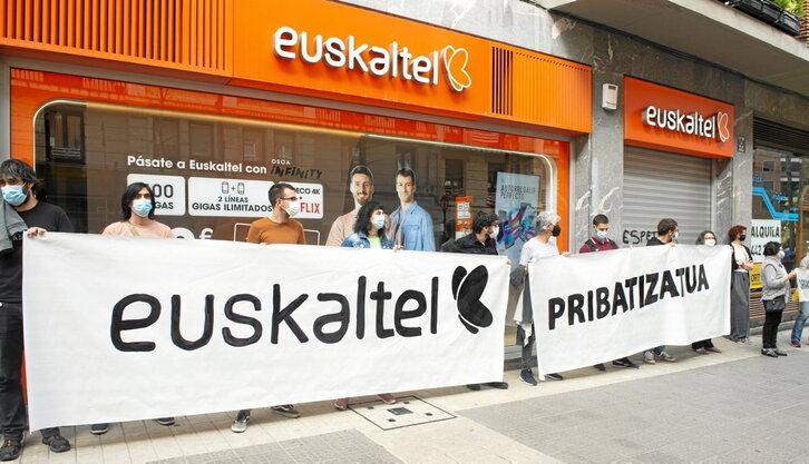 2021ean egindako elkarretaratze baten irudia.