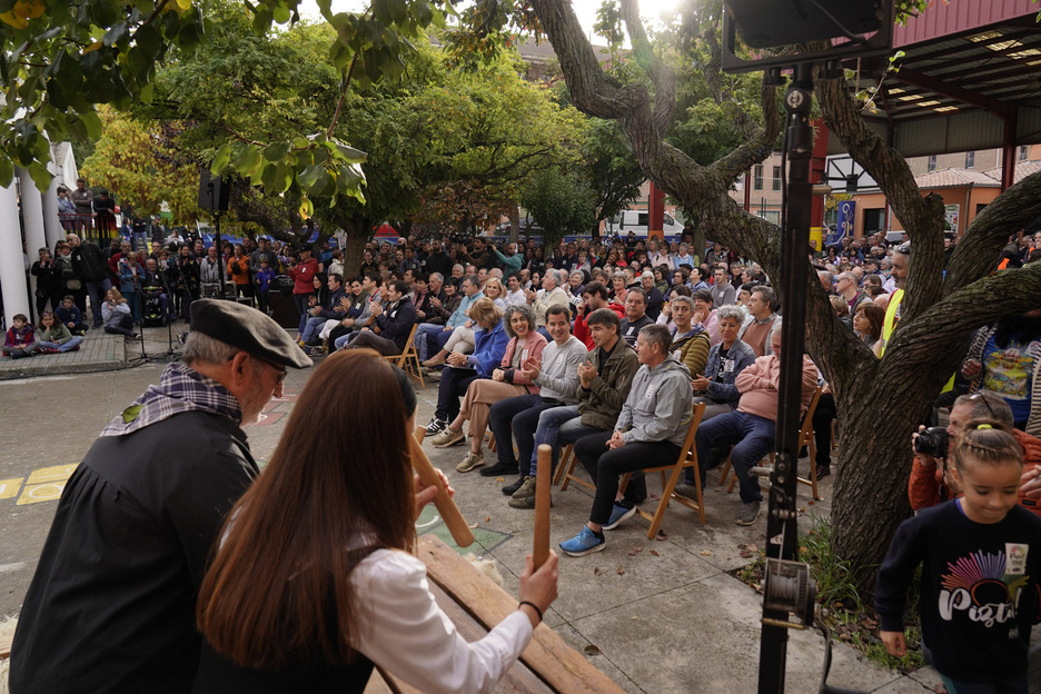 Hasiera ekitaldia, Zangozako Nafarroa Oinezean.