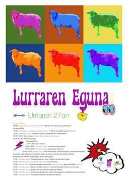 Lurraren Eguneko aurtengo kartela.