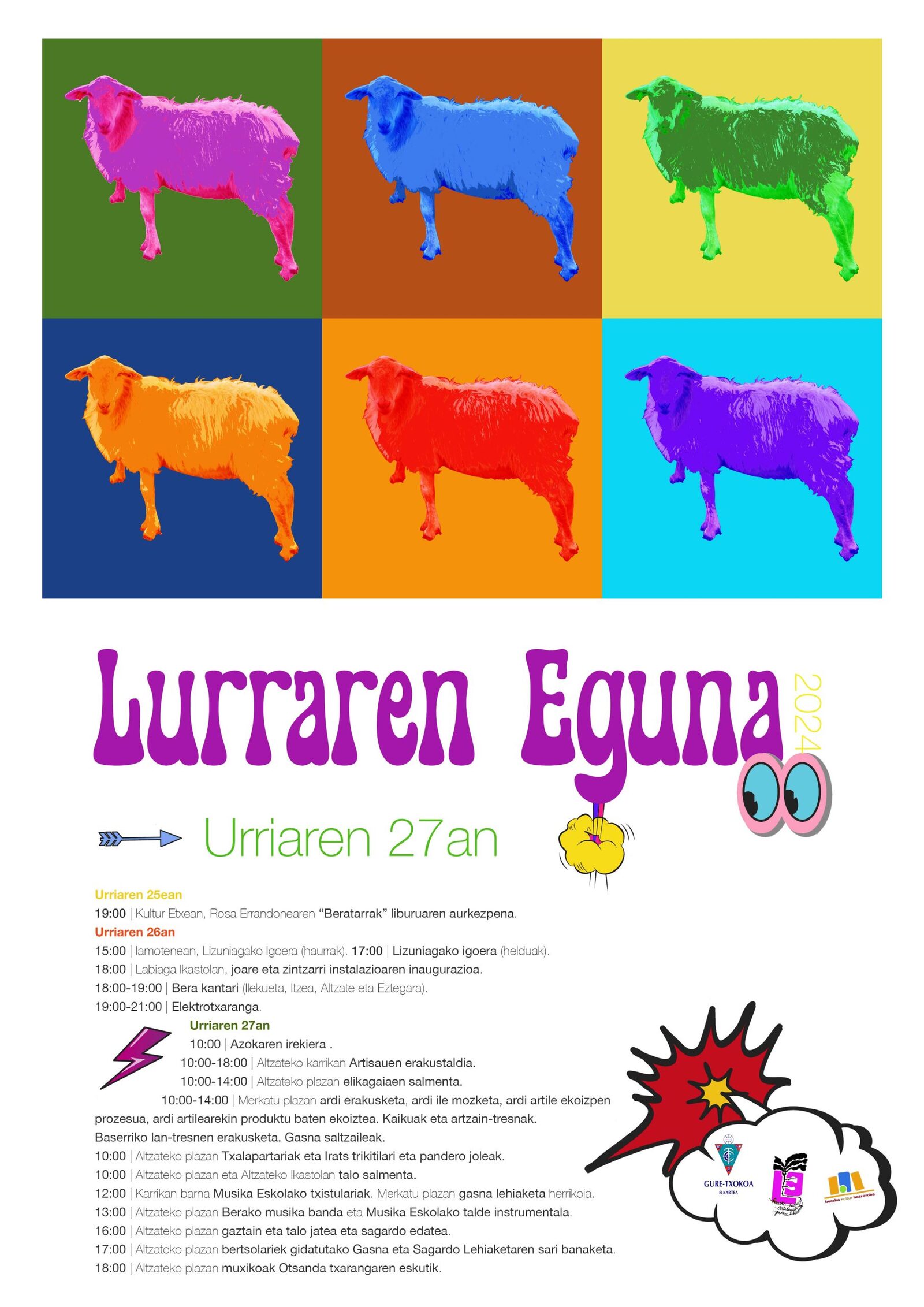 Lurraren Eguneko aurtengo kartela.