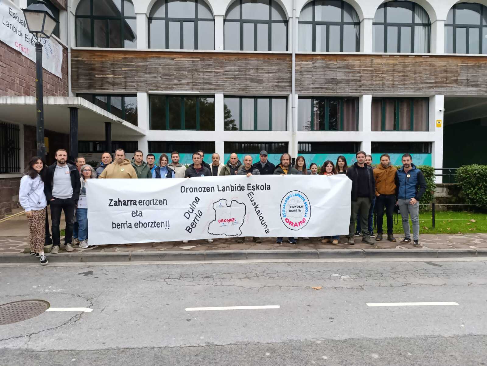 Elizondoko Lanbide Eskolako irakasleen elkarretaratzea. (ELIZONDOKO LANBIDE ESKOLA)