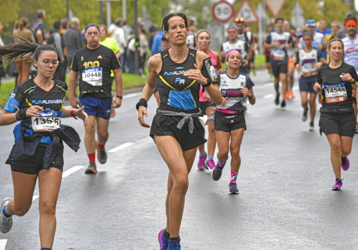 Behobia-Donostiako iazko argazki bat. Gaur da aurtengoa, 59. edizioa.