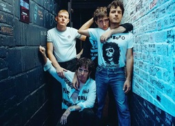 Biznaga taldea osatzen duten lau musikariak.