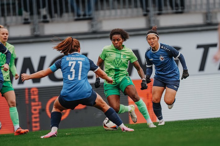 El Wolsfburgo llega al choque líder de la Bundesliga tras imponerse al Turbine. (Wolfsburg Frauen)