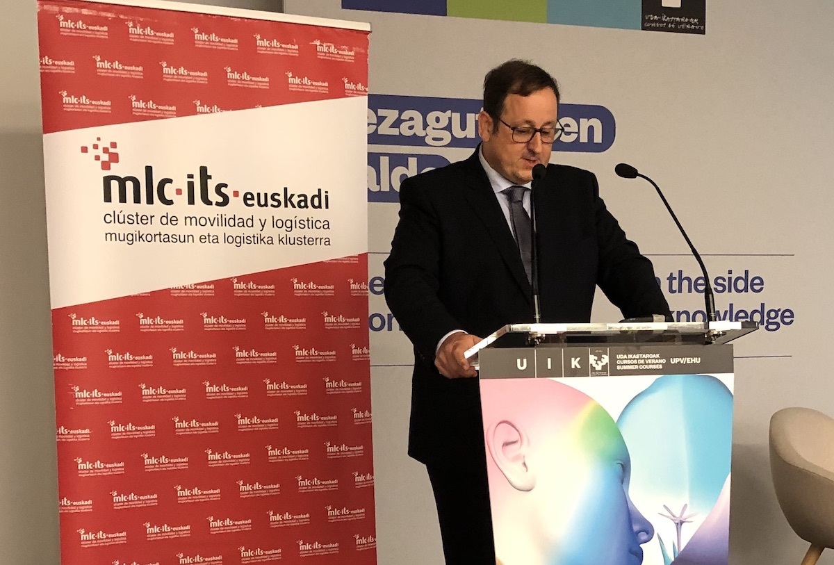 Eduardo Lasa, presidente del Clúster de Movilidad y Logística de Euskadi. MLC