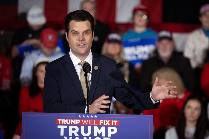 Matt Gaetz, en un acto en Florida.