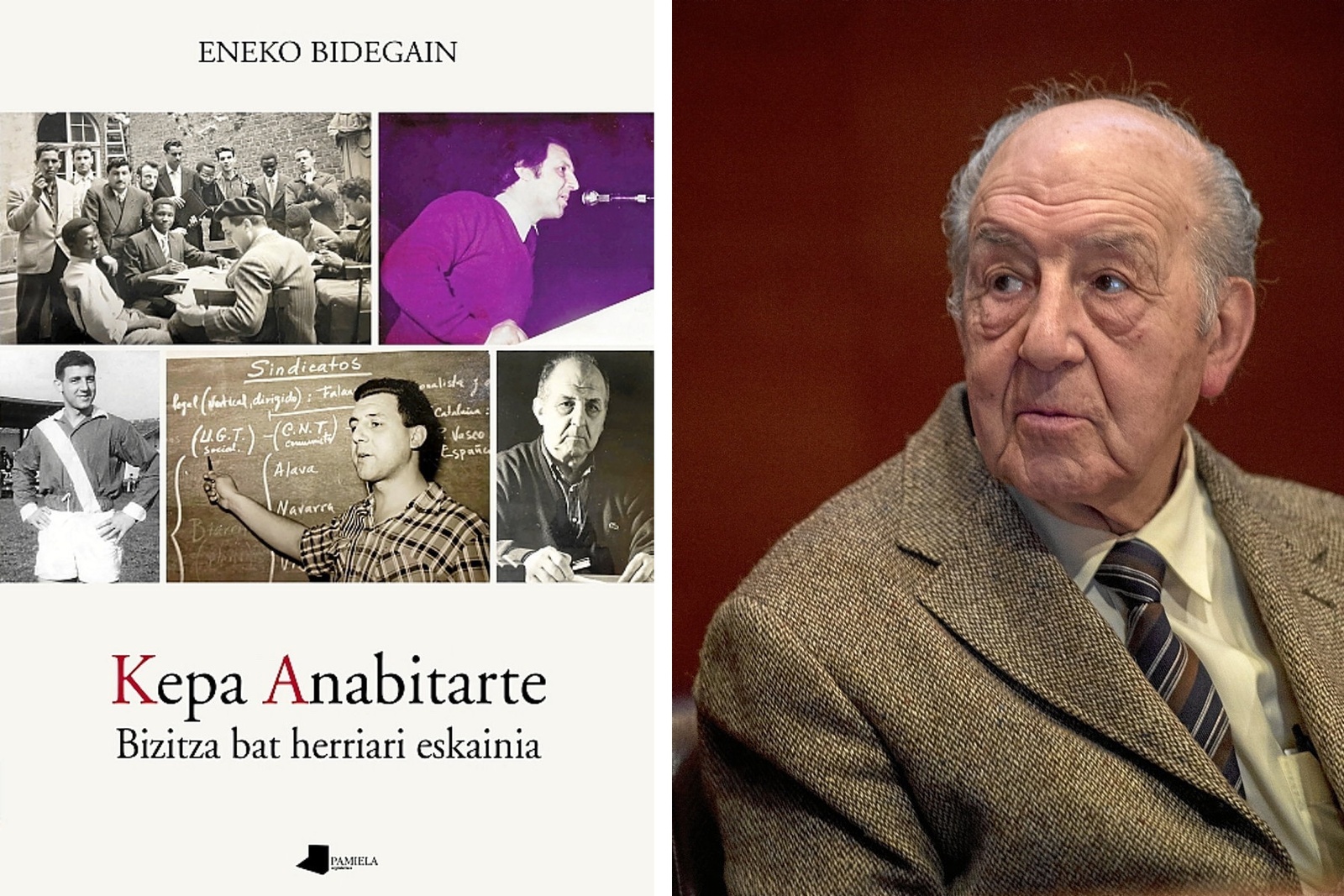 Kepa Anabitarte aktibista abertzalearen biografia idatzi du Eneko Bidegainek. Pamiela, Jon Urbe | FOKU