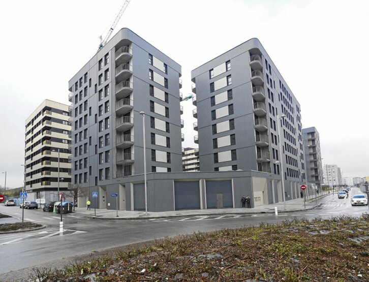 Viviendas públicas en Salburua.