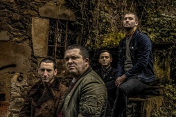 Kaleko Urdangak taldeko lau kideak.