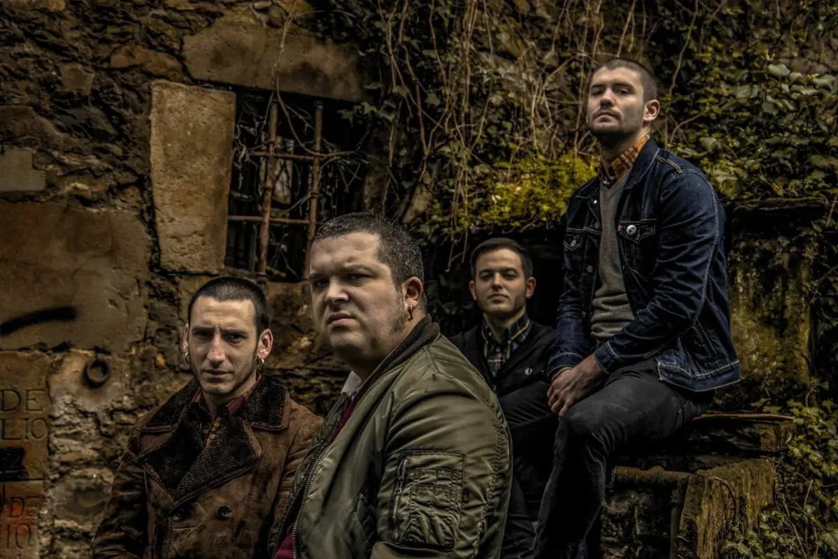 Kaleko Urdangak taldeko lau kideak.