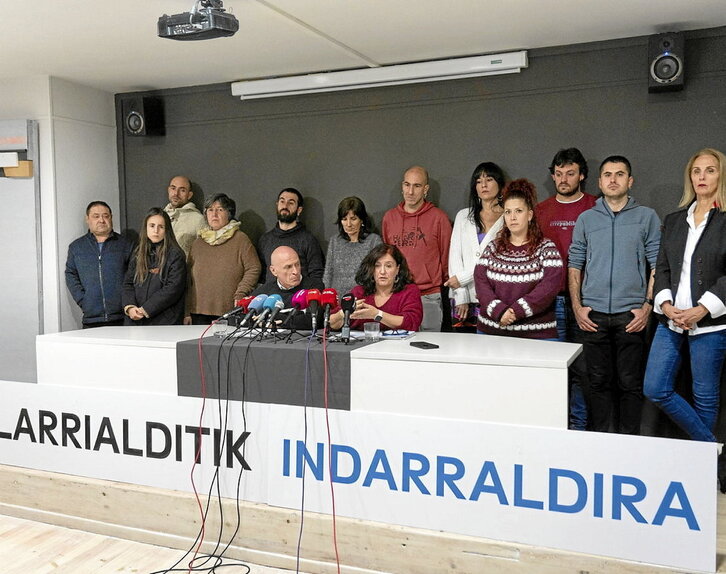 Kontseiluak eta Nafarroako bazkideek dekalogo bat aurkeztu zuten, atzo, Iruñean.