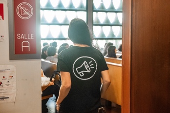 Lors du procès d'Homies Holidays, en octobre 2024, à Bayonne.