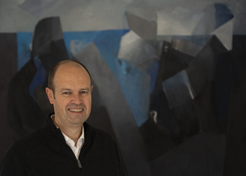 Jon Mirena Landa, catedrático de la UPV/EHU, en la entrevista para este especial.