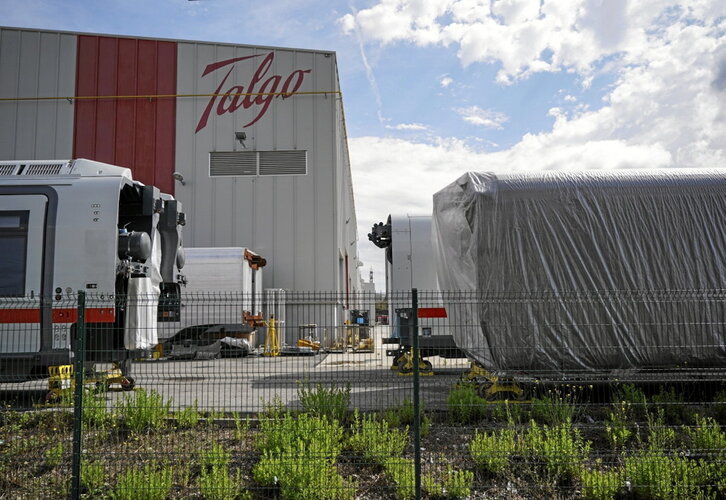 Factoría de Talgo en Rivabellosa.