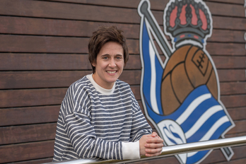 Erika Vázquez en Zubieta.