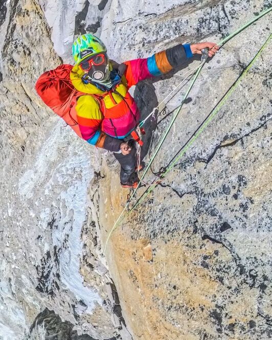 Jost Kobusch alemana 7.537 metroko garaierara heldu da Everesten.