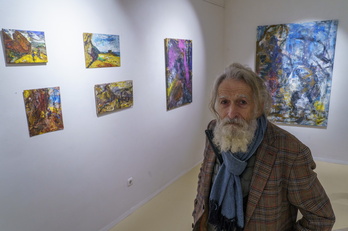 2022an Donostiako Kutxa Kubon eskaini zion erakusketan.