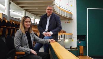 Labiano ha tomado el relevo a Conde en este sencillo acto en el Labrit.