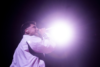 Nafarroa Arenan gertatutako guztia barneratzen ari da oraingik Pello Reparaz.