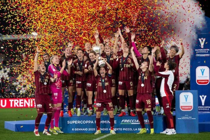 La Roma se ha llevado el primer título del año.