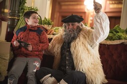 Haurrak Olenzterorekin Bilbon, azken Gabon hauetan.